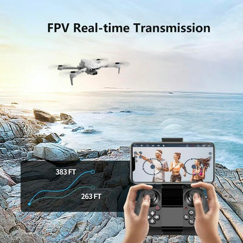 2025 F10 Pro Aerial Drone - 4K UHD EIS Camera, GPS, 5G WiFi, Brushless Motors, Smart Obstacle Avoidance & Dual Batteries for Ultimate Adventure!
