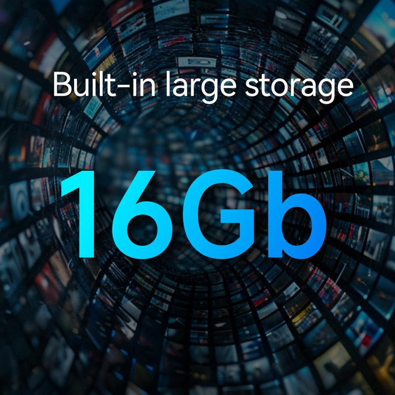 Revolutionary Fancyview AI Smart Glasses - Wi-Fi 6, 16GB Storage, Hands-Free Camera, Lightweight Matte Black Frame