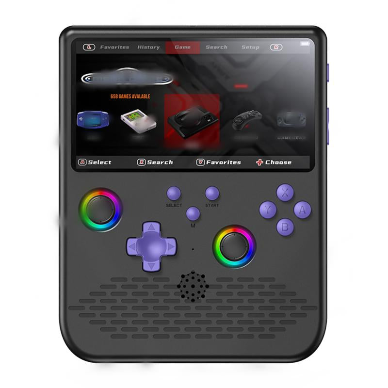 2025 Retro Handheld Game Console - Upgraded Linux System, 5" IPS Screen, 64GB TF Card with Preinstalled Games