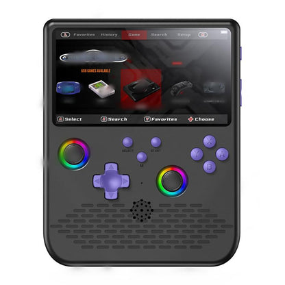 2025 Retro Handheld Game Console - Upgraded Linux System, 5" IPS Screen, 64GB TF Card with Preinstalled Games