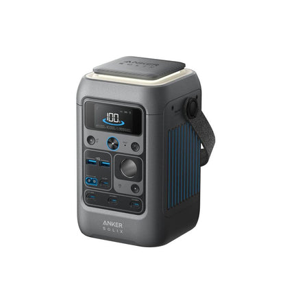 Anker SOLIX C300 Portable Power Station - 288Wh Capacity, 300W Output