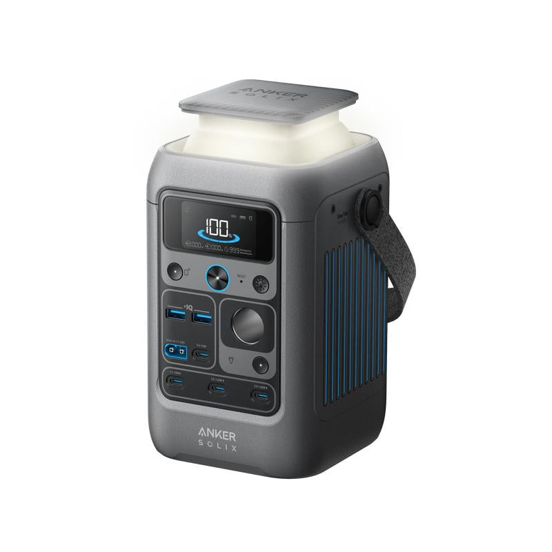 Anker SOLIX C300 Portable Power Station - 288Wh Capacity, 300W Output