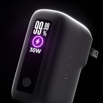 LISEN 3-in-1 Fast Travel Charger: 35W Wall Charger & 27W Power Bank with 3.3FT USB-C Cable - 7000mAh Battery Pack for iPhone 17/16, Galaxy, Pixel 10 - Portable & Foldable Design