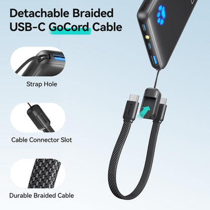 INIU Ultra Slim 10000mAh Portable Charger - 45W PD Fast Charging Power Bank for iPhone, Samsung, Google & More - Perfect Travel Essential!