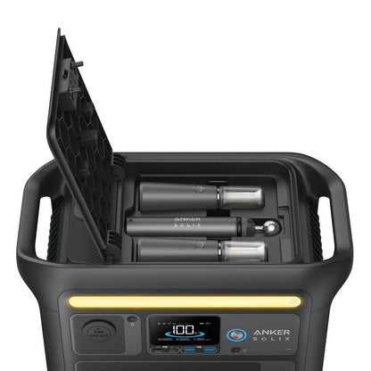 Anker SOLIX C800 Plus Portable Power Station - 768Wh Capacity, 1200W Output for Ultimate Power on the Go!