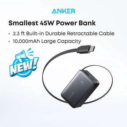 [Live Only]Anker Nano Power Bank, 10,000Mah Portable Charger and Anker 140W Laptop Charger, 4-Port Multi-Device Charging and ANKER 25000Mah 165W USB-C Power Bank