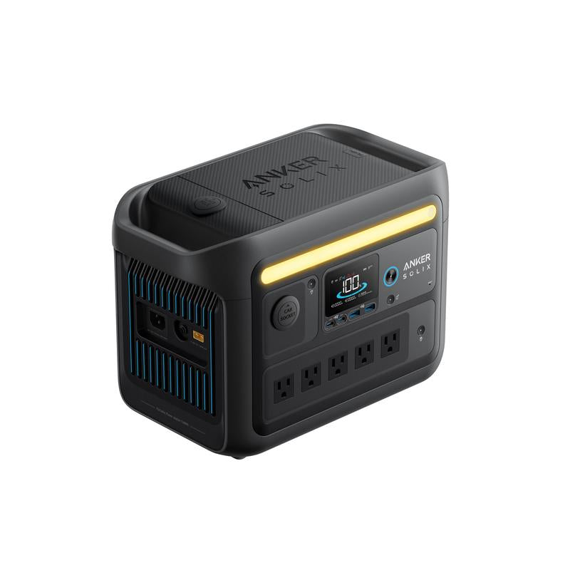Anker SOLIX C800 Plus Portable Power Station - 768Wh Capacity, 1200W Output for Ultimate Power on the Go!